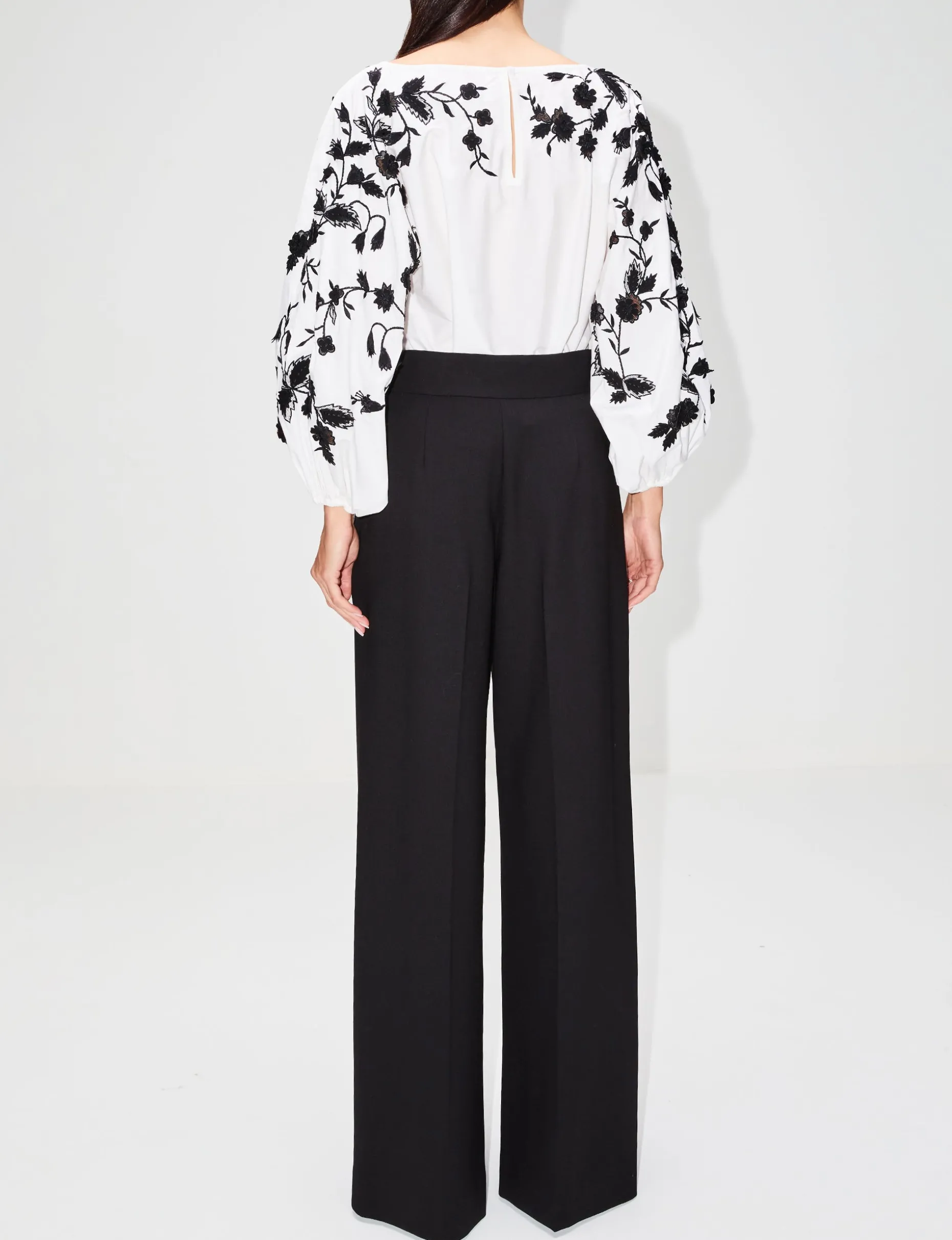 High Waisted Wide Leg Pant