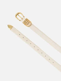 Hollyhock Gold Polished Belt