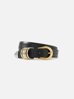 Hollyhock Mixed Metal Belt