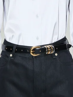 Hollyhock Mixed Metal Belt
