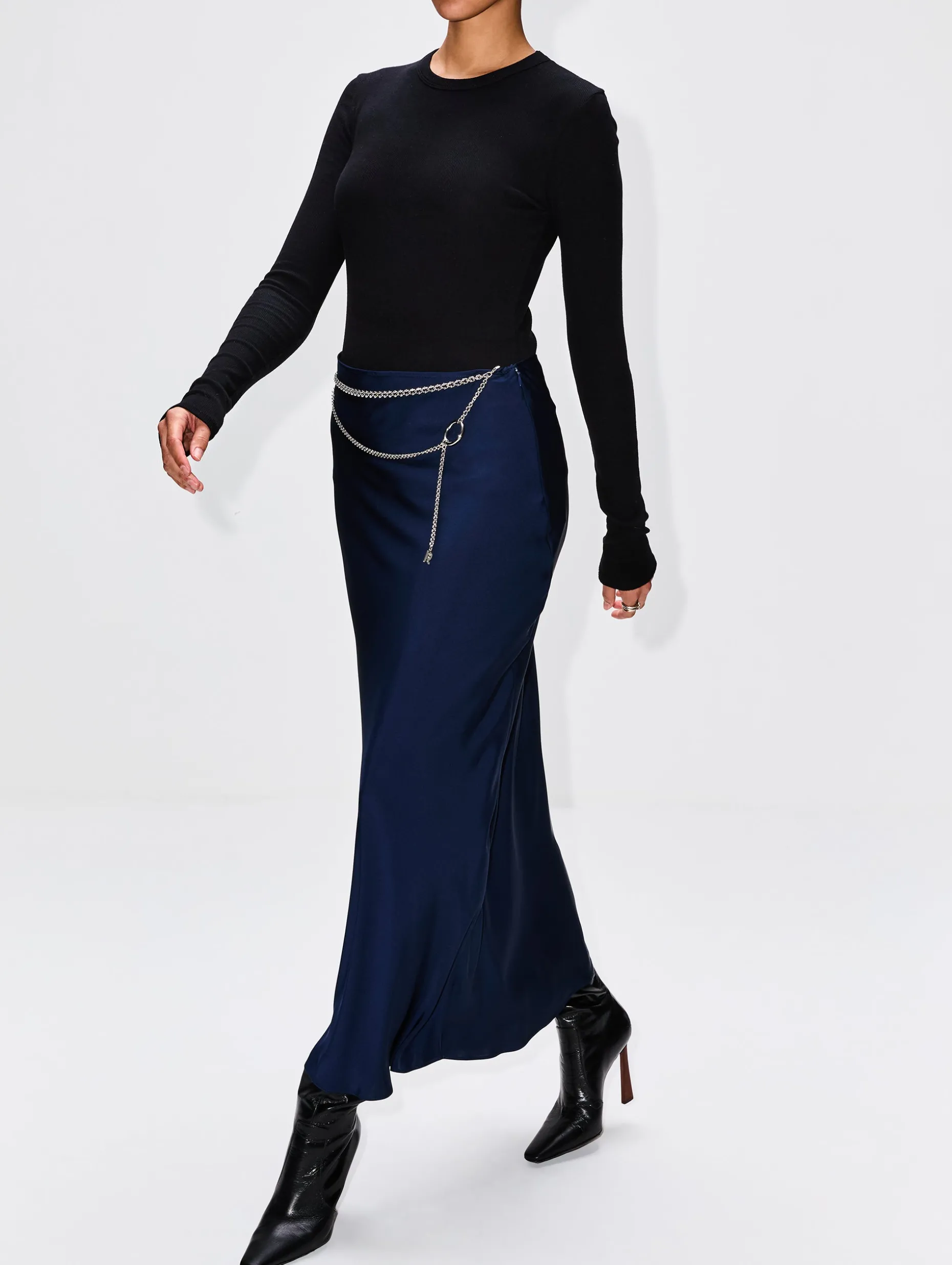 Jupe Nightie Chain Skirt