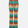 Kaleidoscopic Chevron Pant
