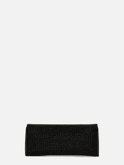 Kate Rhinestone Mesh Clutch
