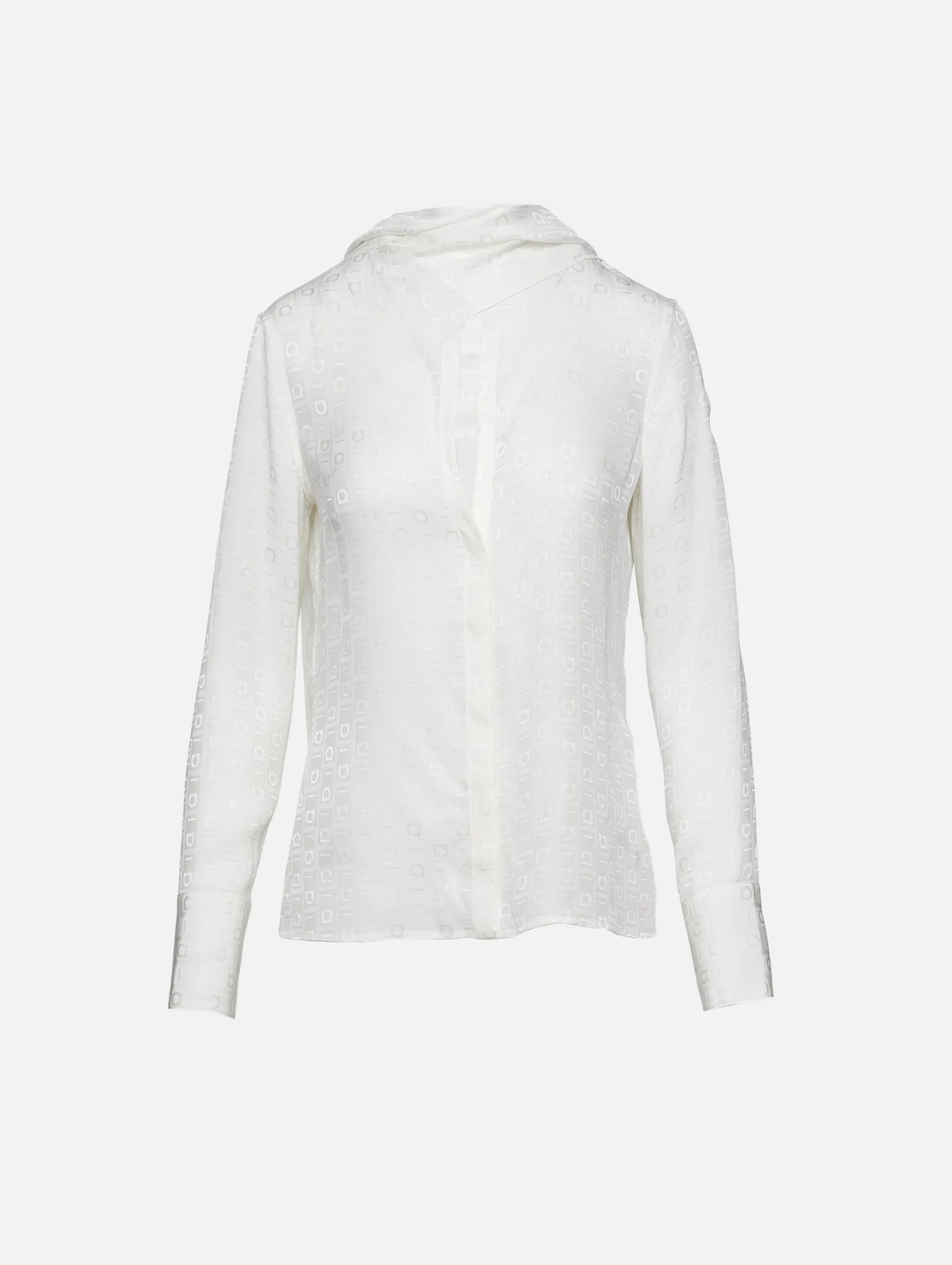 Keyhole Cut Out Blouse