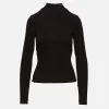 Keyhole Mock Neck Top