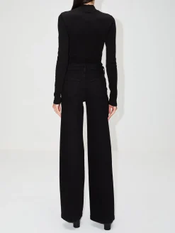 Keyhole Mock Neck Top