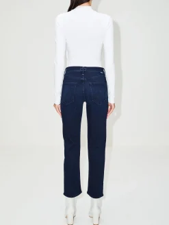 Keyhole Mock Neck Top