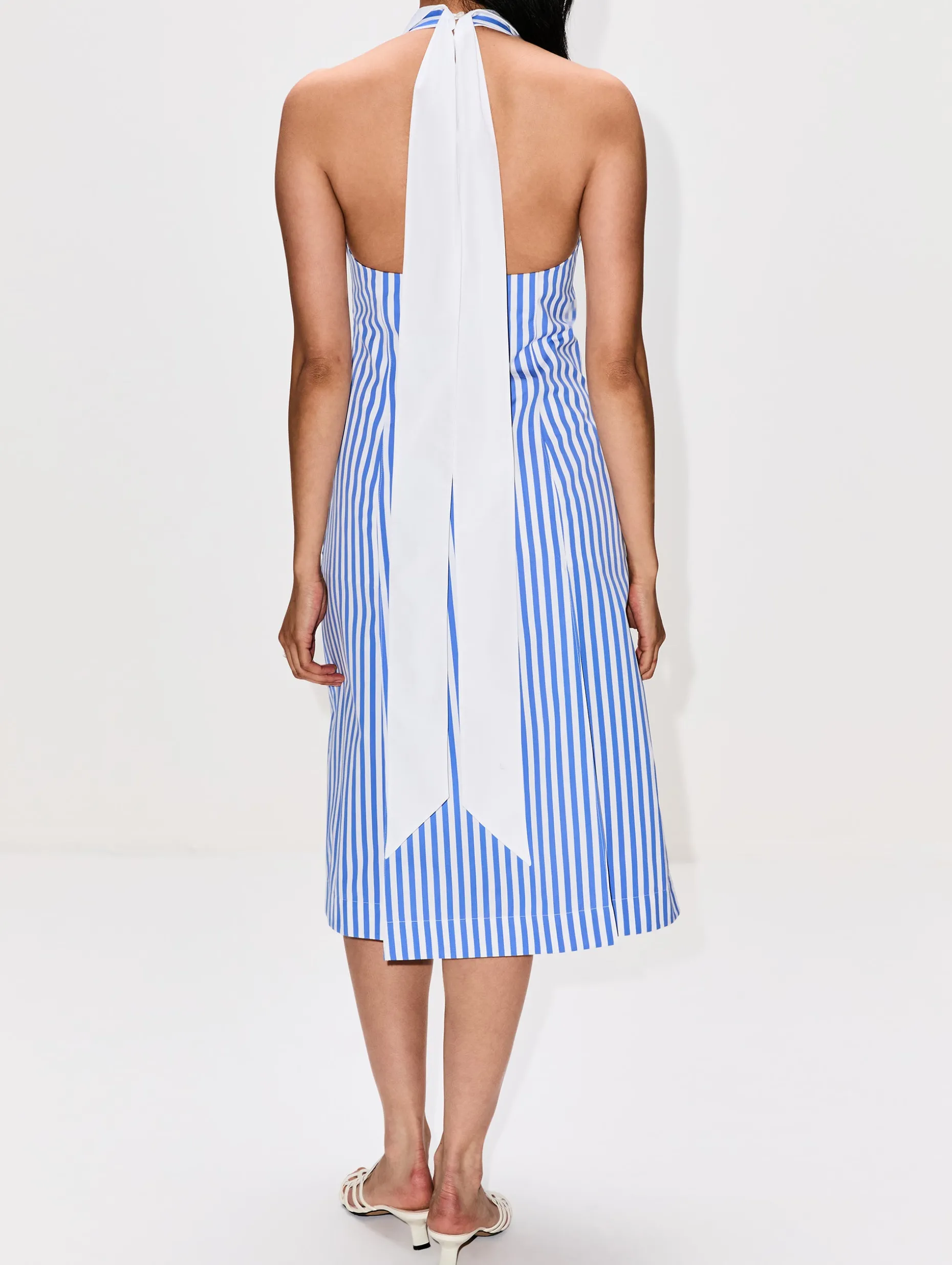 Knee Length Polo Halter Dress