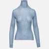 Knitted Turtleneck Top