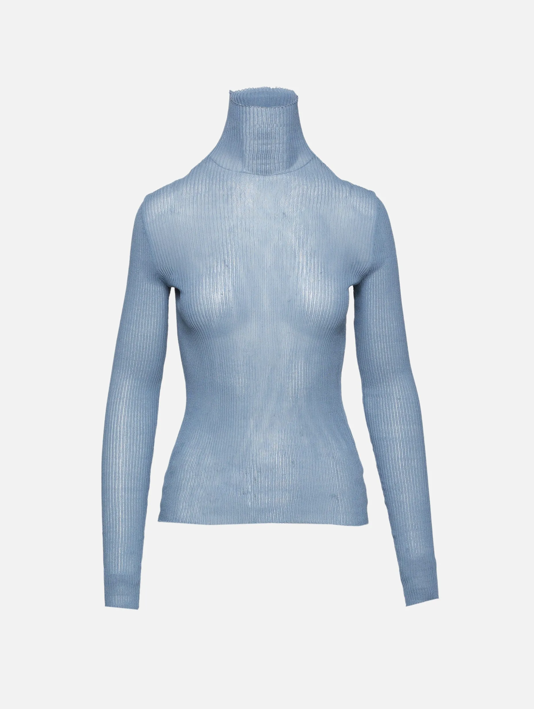 Knitted Turtleneck Top