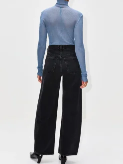 Knitted Turtleneck Top