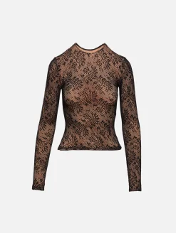 Lace Long Sleeve Top
