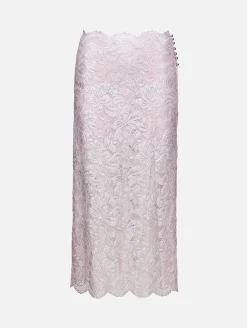 Lace Midi Skirt