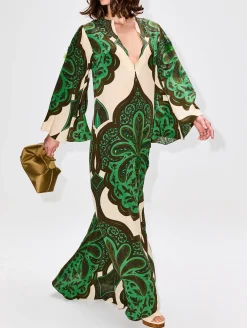 Landscapes Maxi Dress