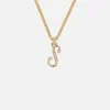 Large Single Initial La Firma Necklace S