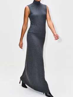 Lauren High Waist Maxi Skirt