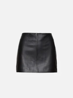 Leather Mini Skirt