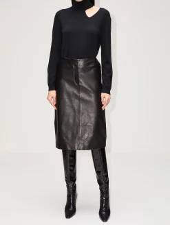 Leather Skirt