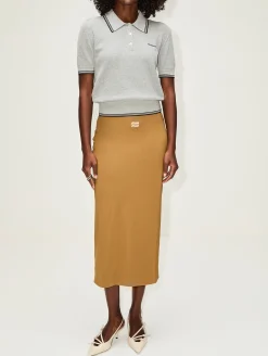 Logo Pencil Skirt