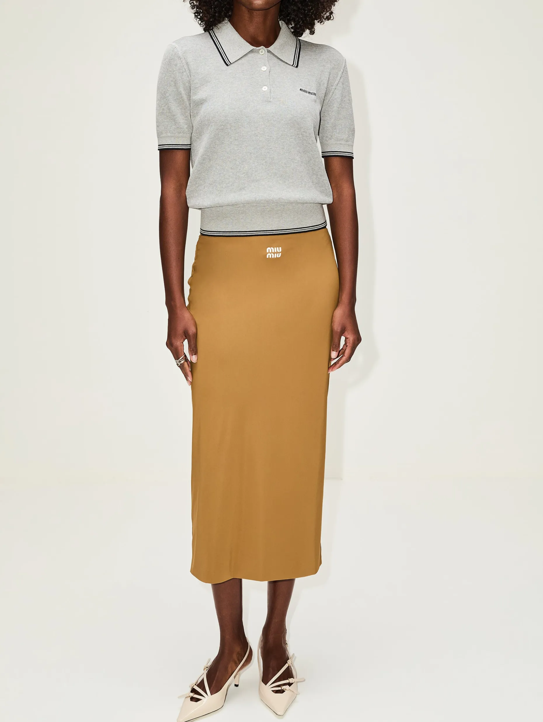 Logo Pencil Skirt