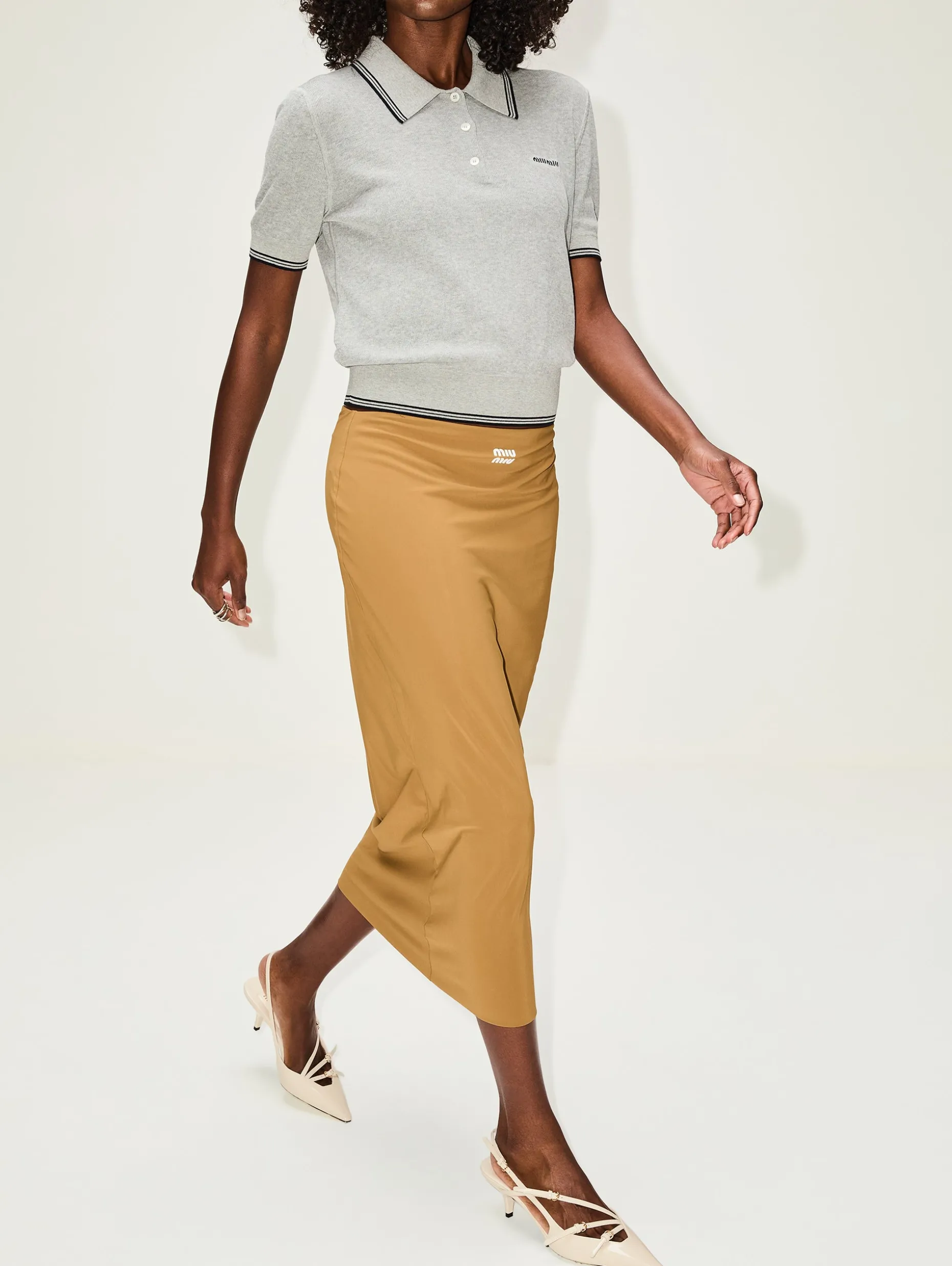 Logo Pencil Skirt