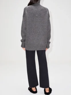 Long Rolled Neck Sweater