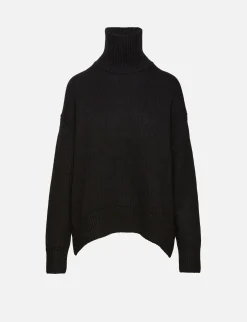 Long Rolled Neck Sweater