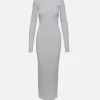 Long Sleeve Crewneck Dress