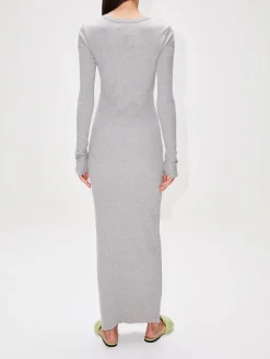 Long Sleeve Crewneck Dress