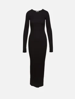 Long Sleeve Crewneck Dress