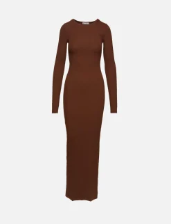Long Sleeve Crewneck Dress