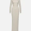 Long Sleeve Crewneck Maxi Dress