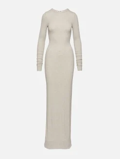 Long Sleeve Crewneck Maxi Dress