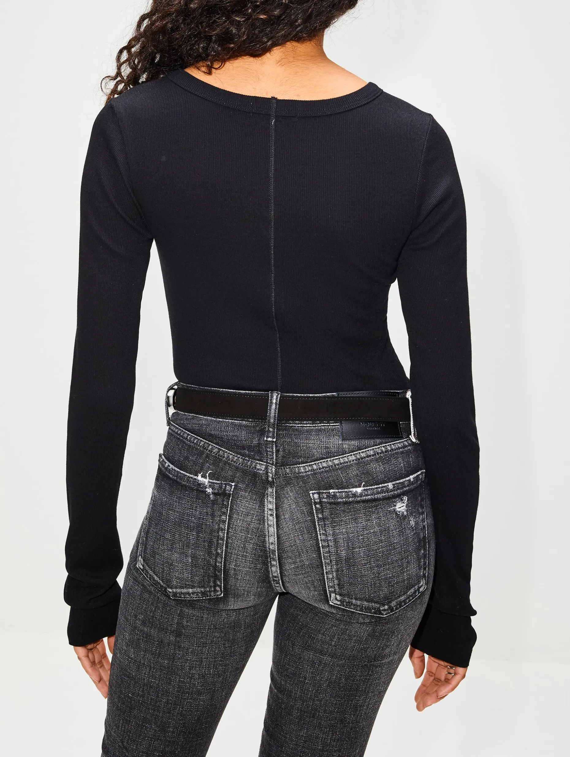 Long Sleeve Fitted Top