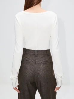 Long Sleeve Fitted Top