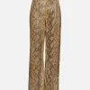 Loose Leather Pant
