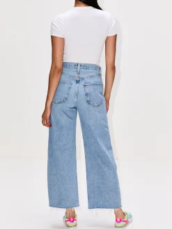 Low Curve Fray Jean