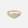 Maia Full Pave Pinky Ring