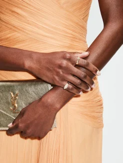 Maia Full Pave Pinky Ring