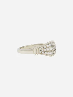 Maia Full Pave Pinky Ring