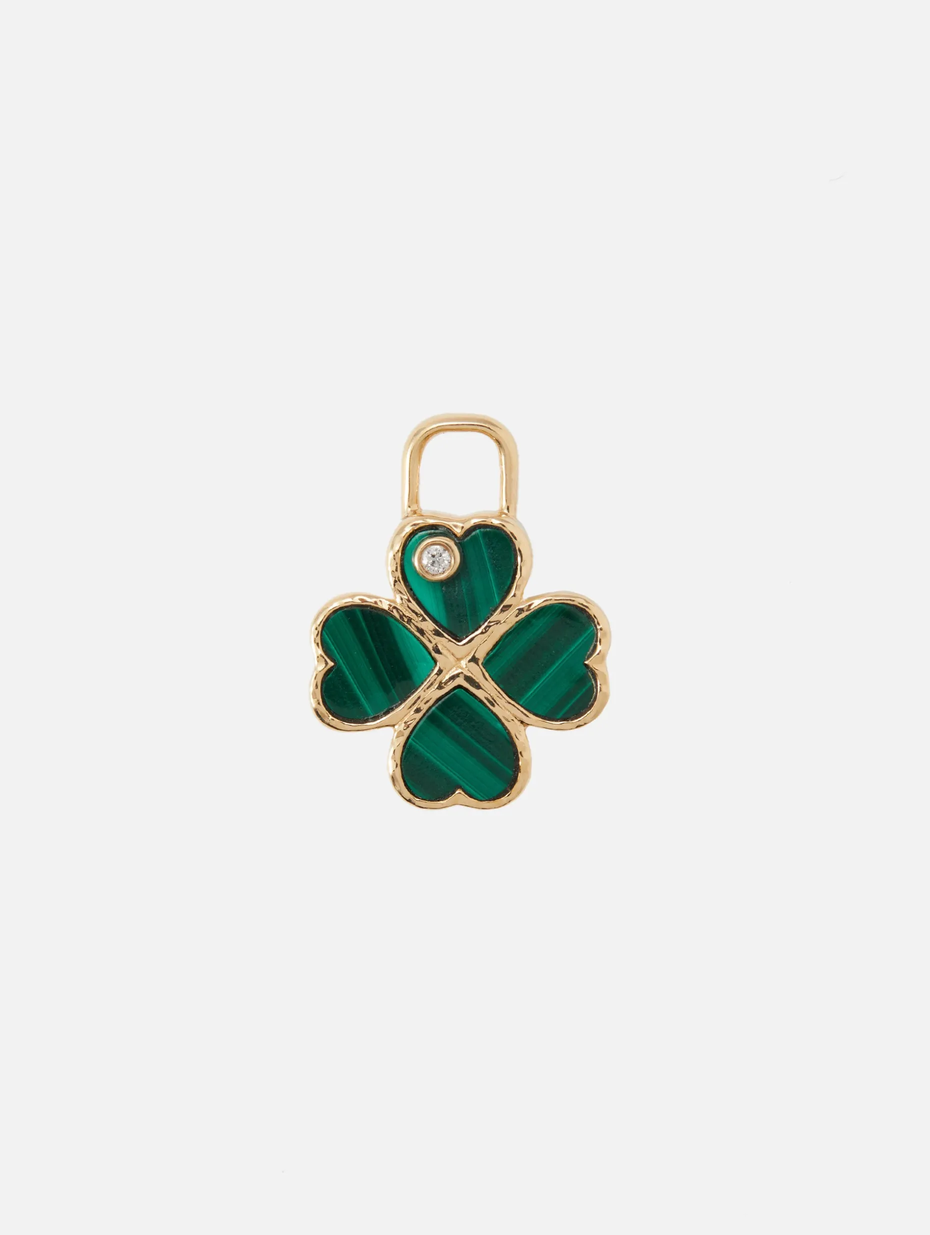 Make A Wish Four Leaf Clover Charm