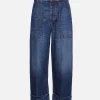 Medium Wash Cargo Jean