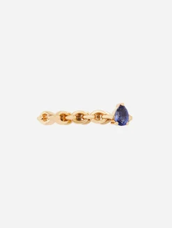Mini Catena Blue Sapphire Ring