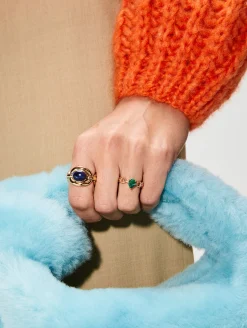 Mini Catena Emerald Ring