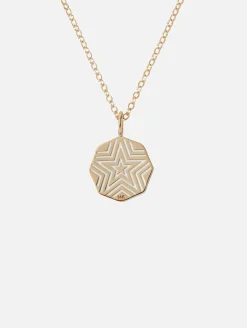 Mini Turquoise Porte Bonheur Necklace