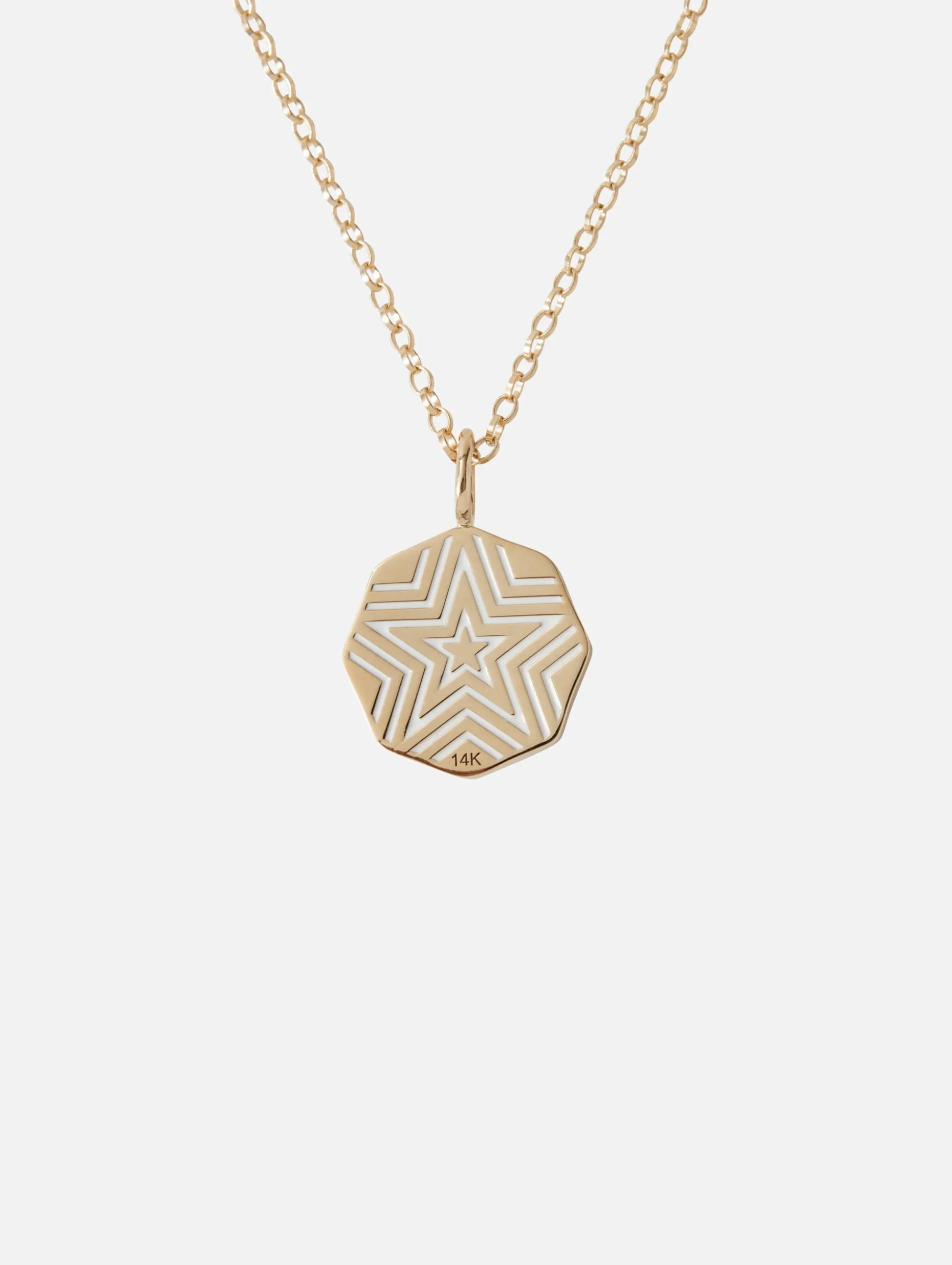 Mini Turquoise Porte Bonheur Necklace