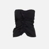 Minimal Ruffle Tube Top
