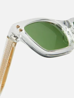 Model I Crystal Black Tip Eyewear
