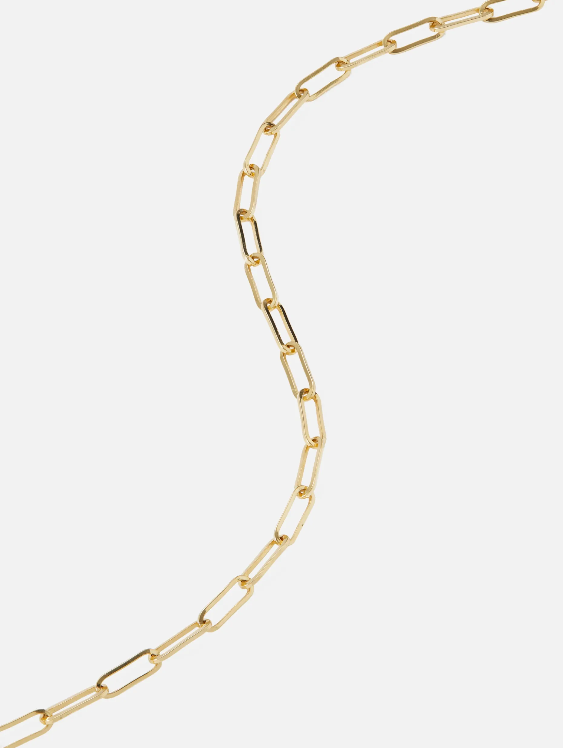 Narrow Paperclip Chain