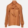 Neck Tie Blouse